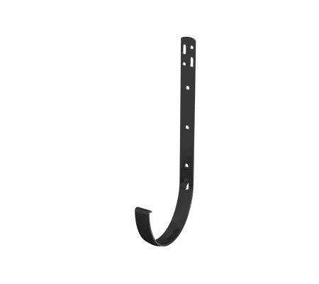 Кронштейн желоба металлический ТехноНиколь ОПТИМА, черный RAL9005 купить в СОМ