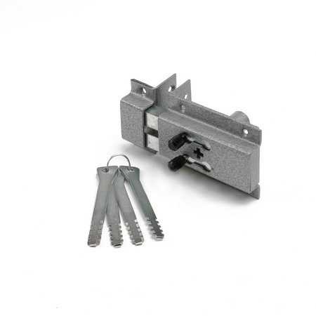 Замок накладной Комаз С-ПБ, обратный ригель купить в СОМ