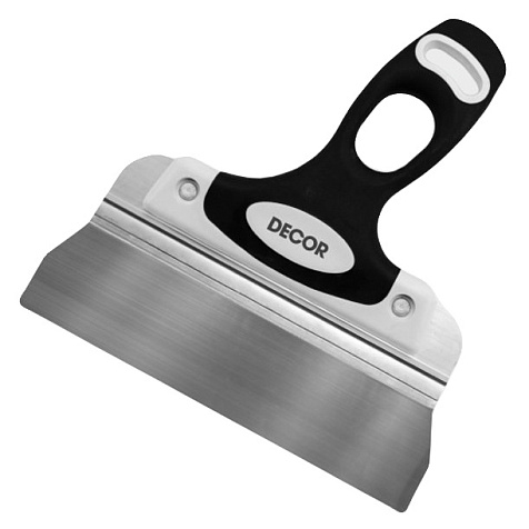 Шпатель фасадный Black White, нержавеющая сталь, 600 мм купить в СОМ