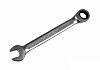 Ключ комбинированный трещоточный СЕРВИС КЛЮЧ, 17мм, CrV купить в СОМ