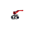 Кран шаровый трехходовой 1/2" T-образный STI купить в СОМ