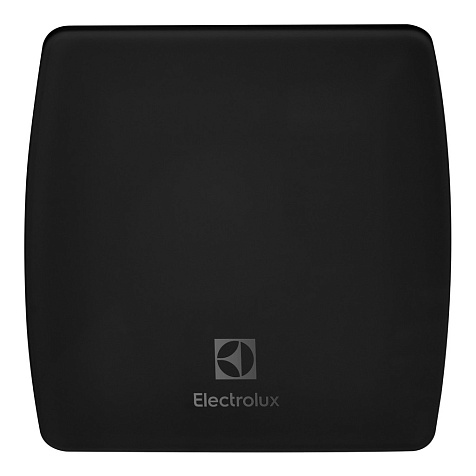 Вентилятор Electrolux Glass EAFG-100 black вытяжной, подшипники качения, обратный клапан купить в СОМ
