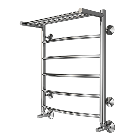 Полотенцесушитель Terminus Классик П6, 500 х600 мм, с полкой купить в СОМ