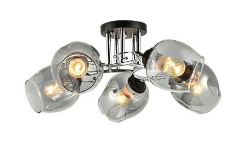 Люстра Эконом ES-000400-5BK ES-000400-5BK купить в СОМ