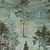 Обои виниловые на флизелиновой основе 89205Е Elysium Сосновый бор, 1.06 х 10 м . купить в СОМ