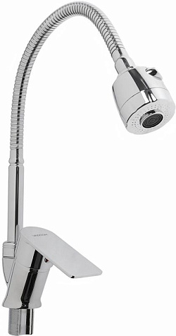 Смеситель для мойки Vadoom V843803, цинковый сплав, хром купить в СОМ