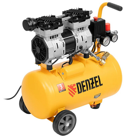 Компрессор безмасляный Denzel DLS950/24 купить в СОМ