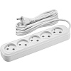 Удлинитель ОНЛАЙТ OPE-S-05-500-X-2x1 5 гн, 5 м, БЗ, 10А IP20 белый купить в СОМ