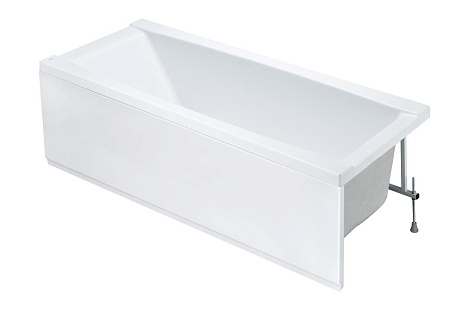 Ванна акриловая Santek Санторини, 1700 х700 мм, каркас, экран купить в СОМ