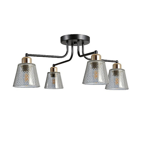 Люстра 12197/4BK+GD GR купить в СОМ