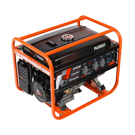 Генератор бензиновый PATRIOT GRS 6700C, 5700Вт купить в СОМ
