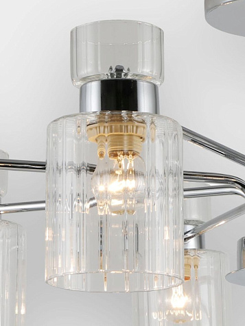 Люстра LV 9477/8 Бигге Хром Е27 40W купить в СОМ