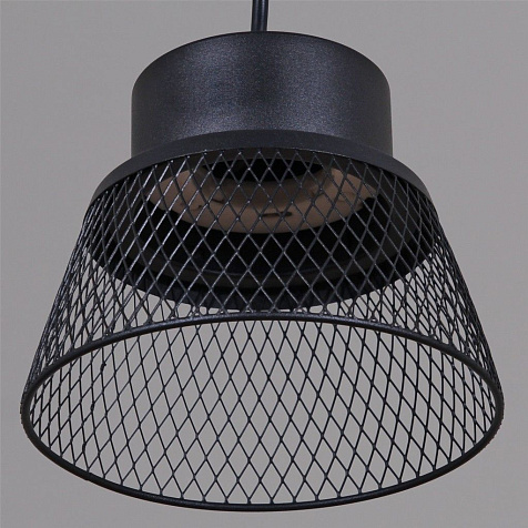 Светильник подвесной Reluce  01109-0.9-01 BK GX53, max 15W,  до 3 кв.м купить в СОМ